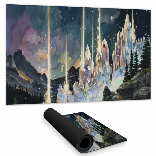 Magical Beams Gaming Mat | Stylish Home Decor Play Surface