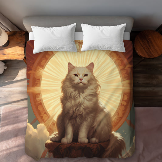 Infinite carelessness Gray Duvet Cover - Stylish Home Decor