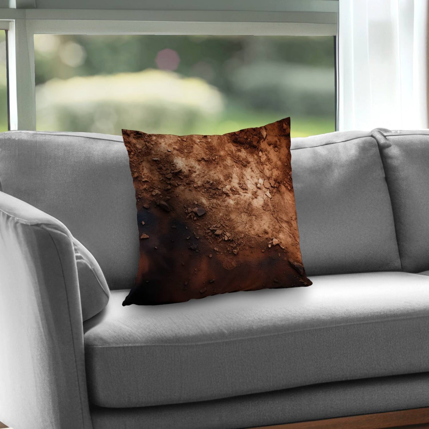 The dark patch - Throw Pillow