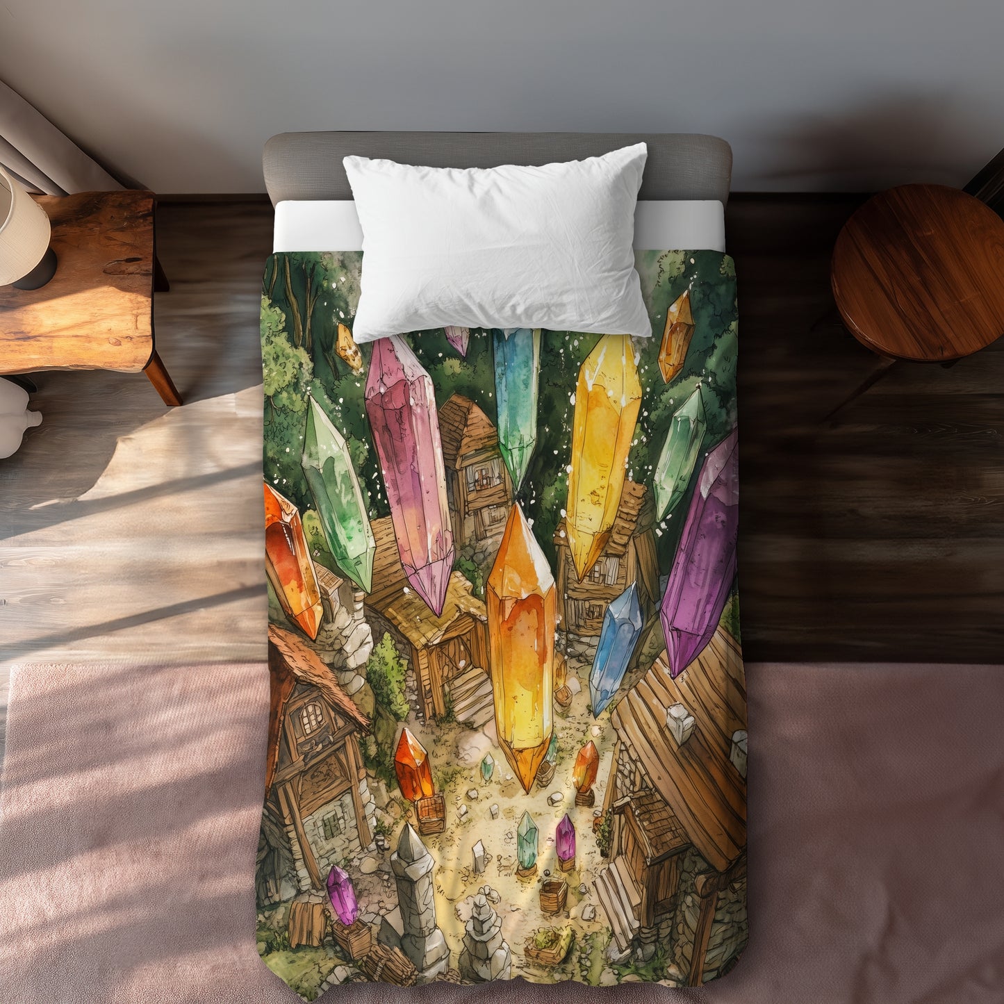 From above - 88"x88" Duvet Cover