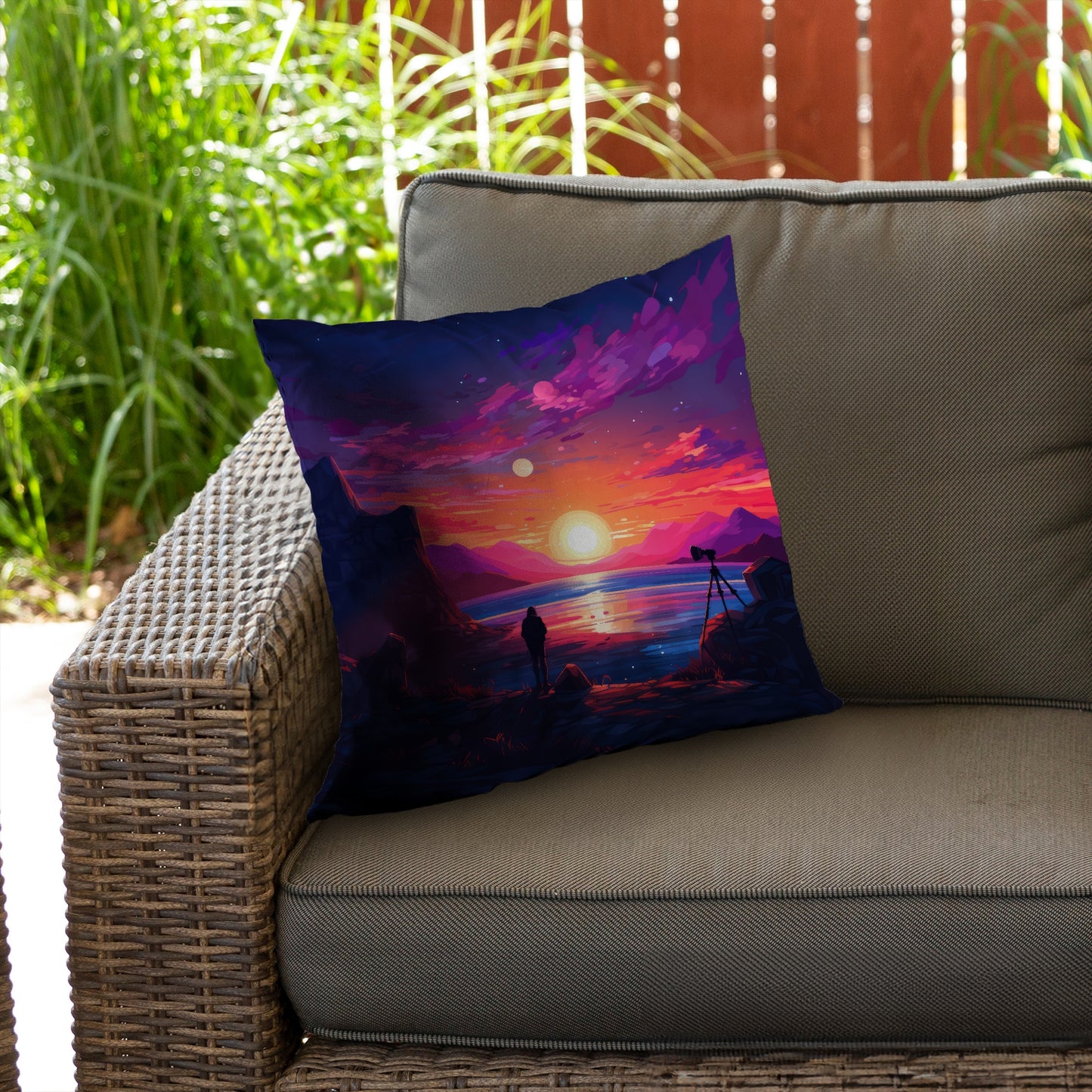 Solitude - Throw Pillow