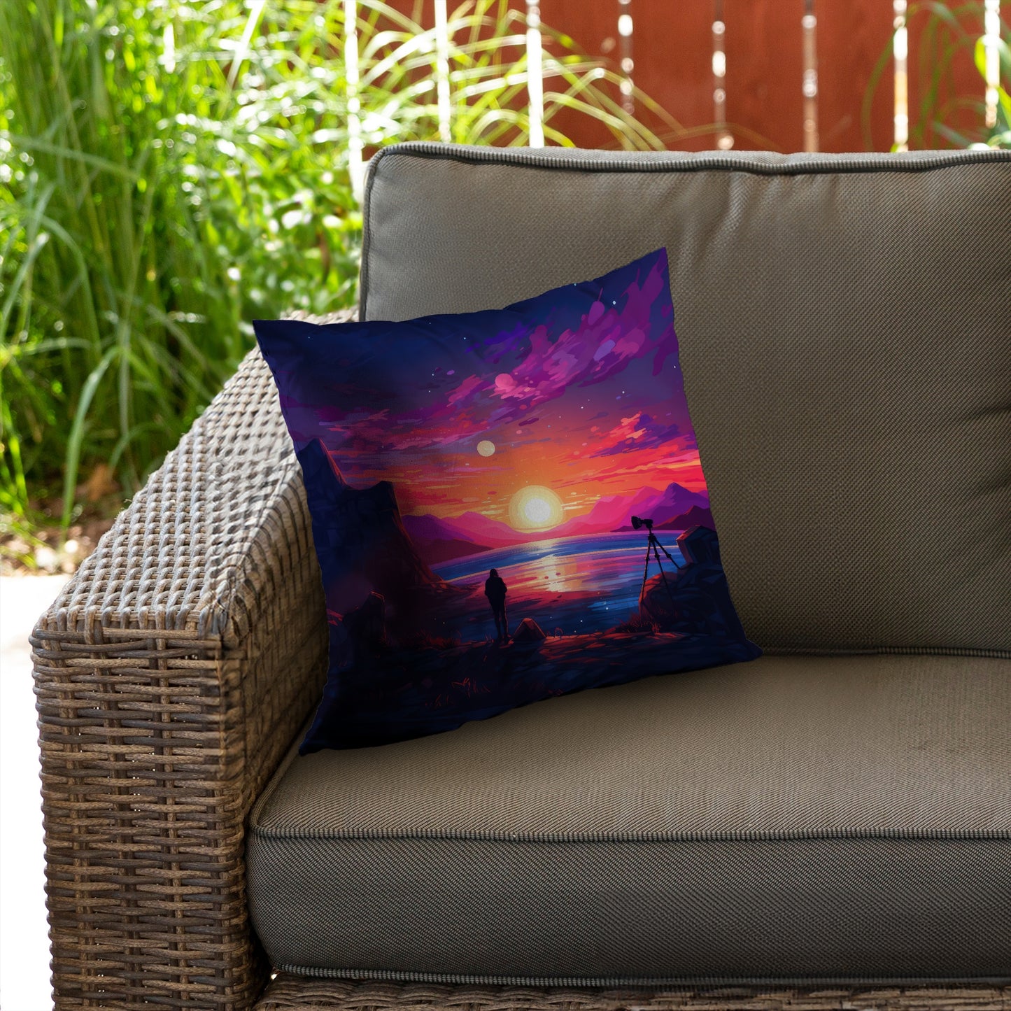 Solitude - Throw Pillow