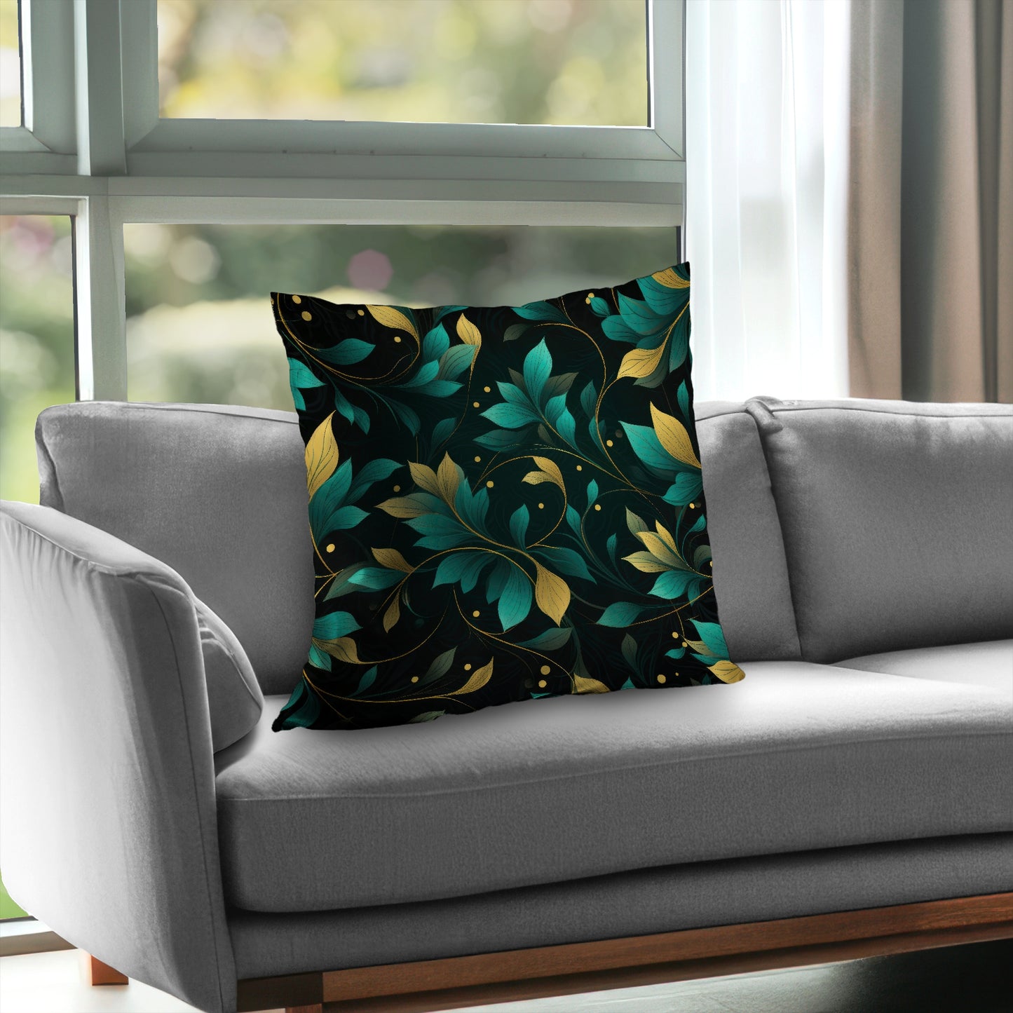 Twirling twigs - Throw Pillow