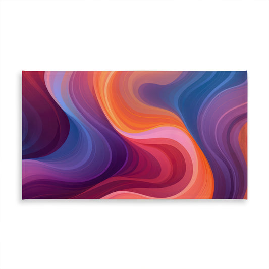 Purple Haze Tablecloth - Orange Indoor Outdoor Home Decor