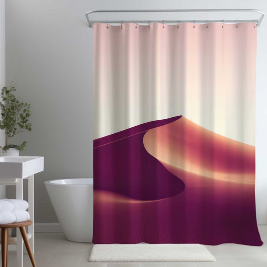 Rideau de douche Setting Sands - Articles essentiels de décoration d'intérieur élégante