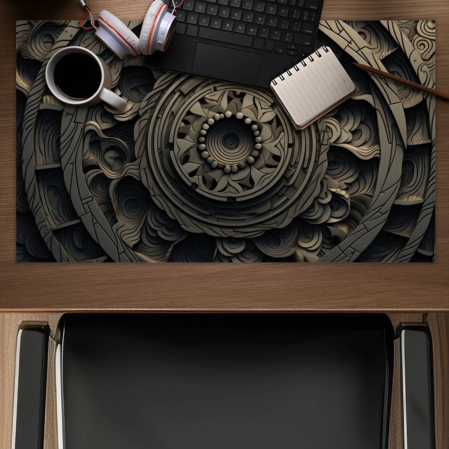 Cycles - Desk Mat