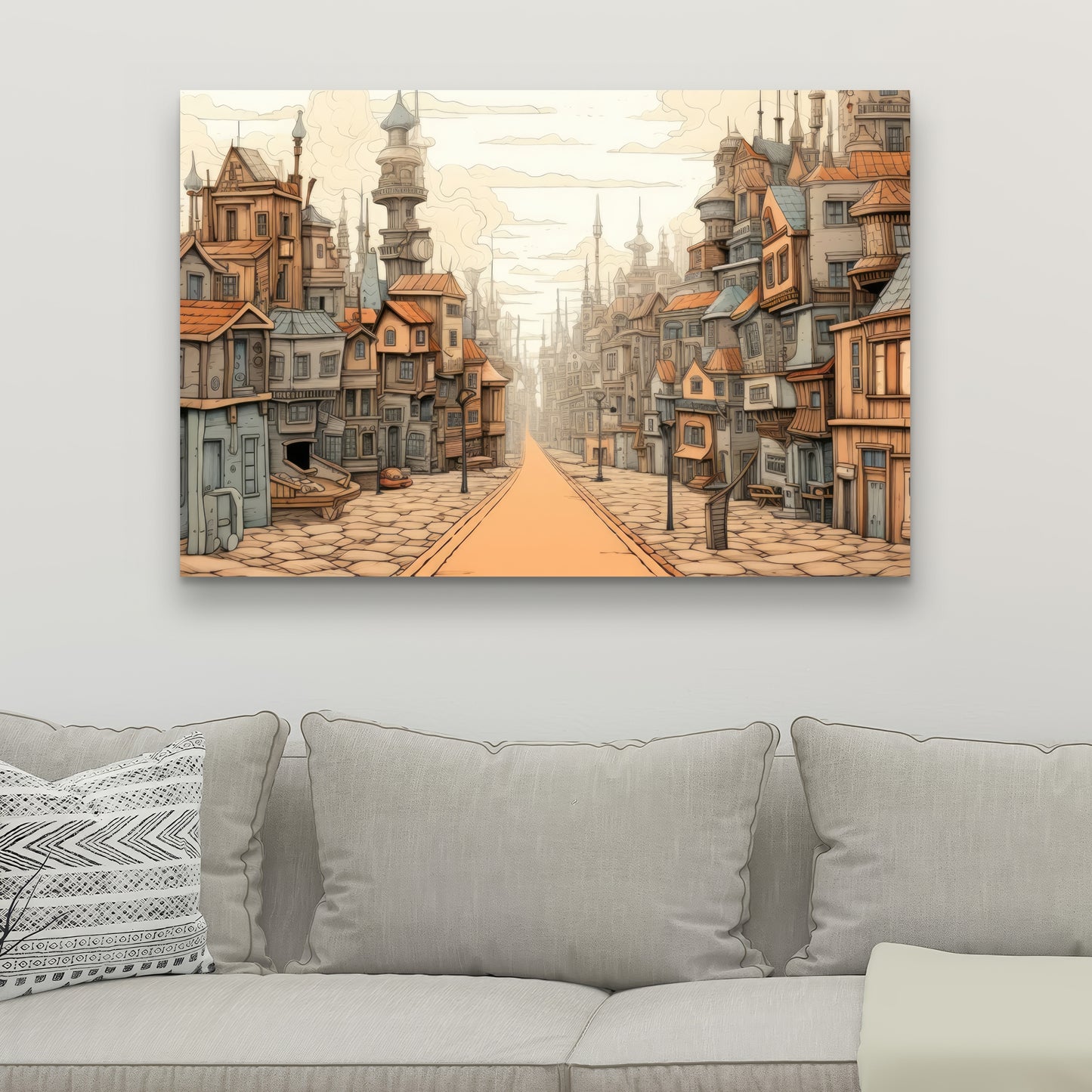 Doing well - Gray Canvas Art for Home Decor | Stylish Accent