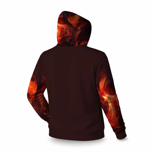 Sweat à capuche Fires of Heck Sleevie | Vêtements confortables