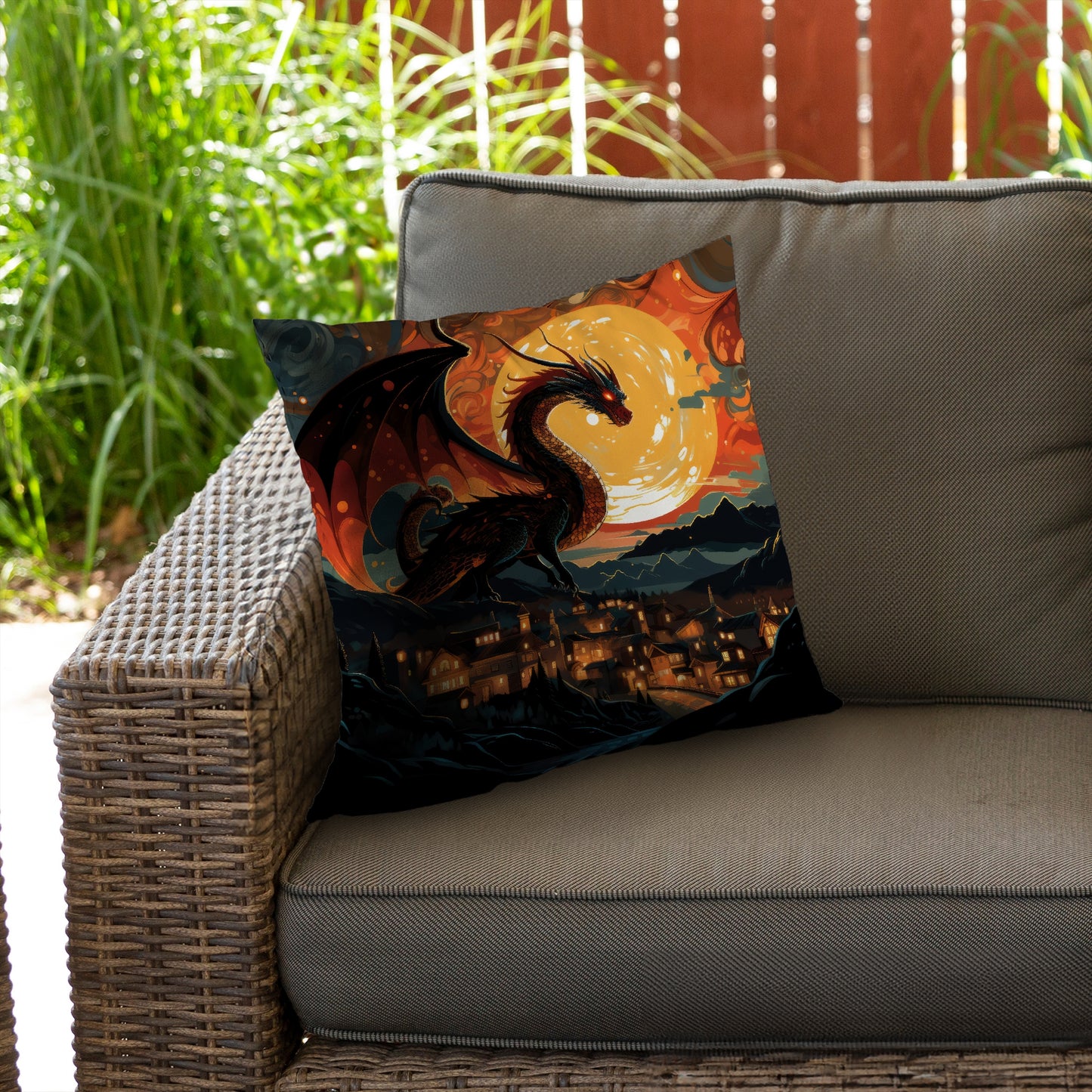 Imminent destruction - Throw Pillow