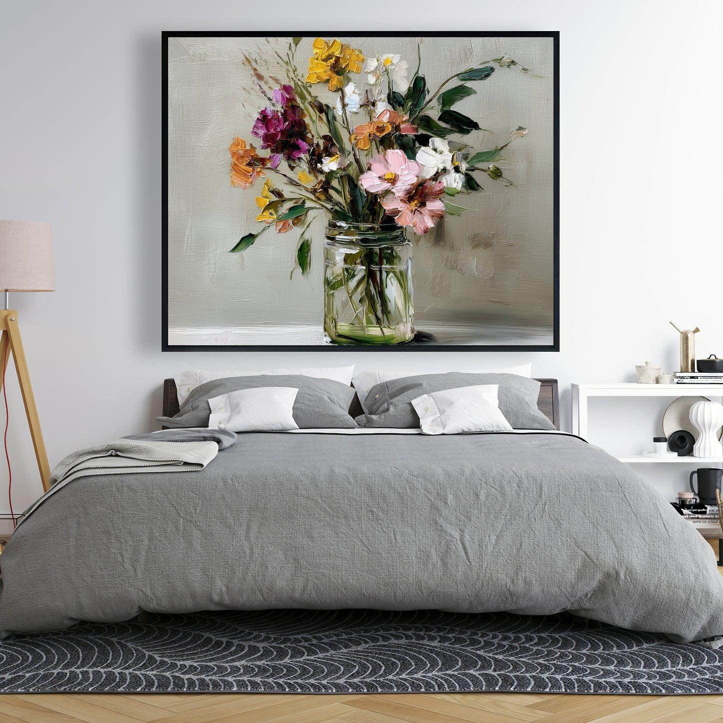 Still life - 24"x24" Framed canvas