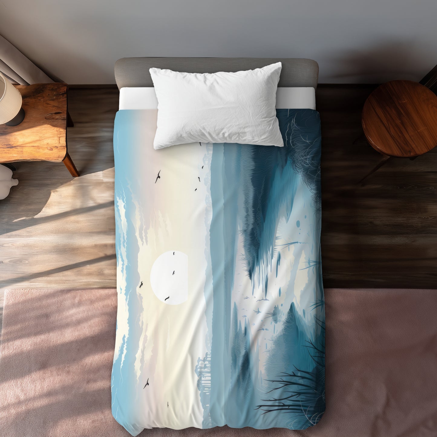 Housse de couette Marsh Grey - Solution de décoration intérieure élégante