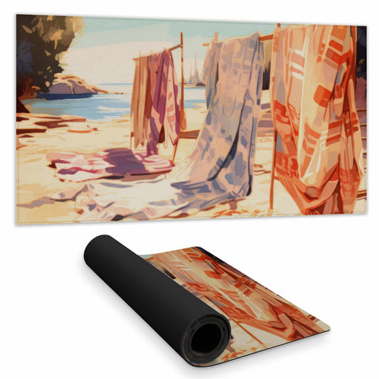 Warm Sands Desk Mat | Stylish Home Decor Desk Pad