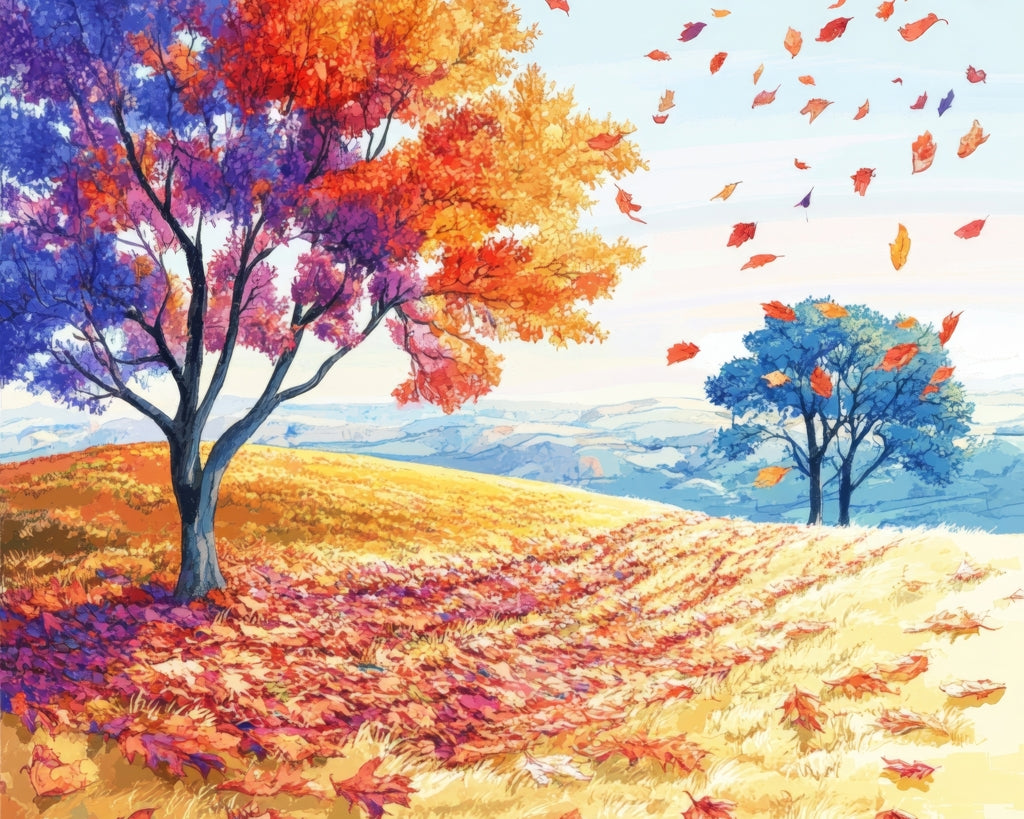 Spring breeze - 14"x18" Polyester Placemat