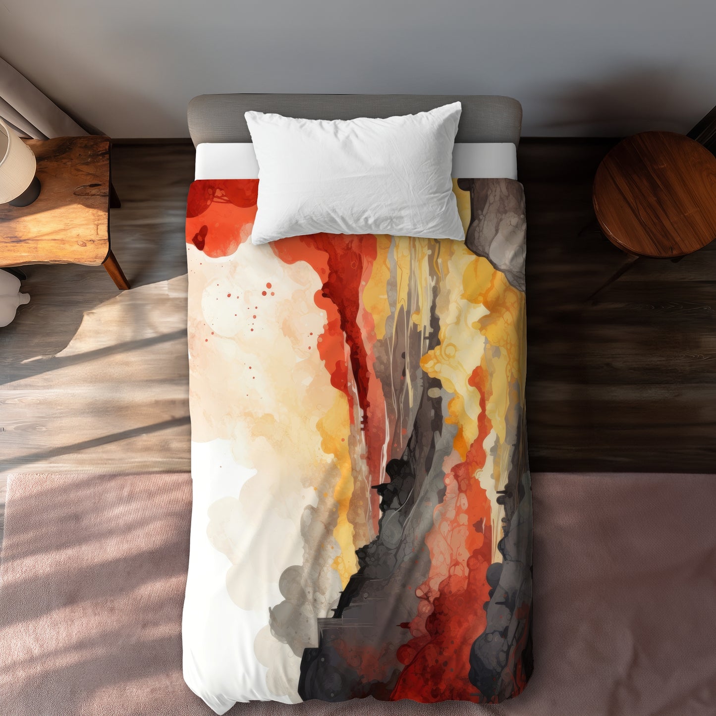 Scolding Land Gray Duvet Cover | Stylish Home Decor Essentials