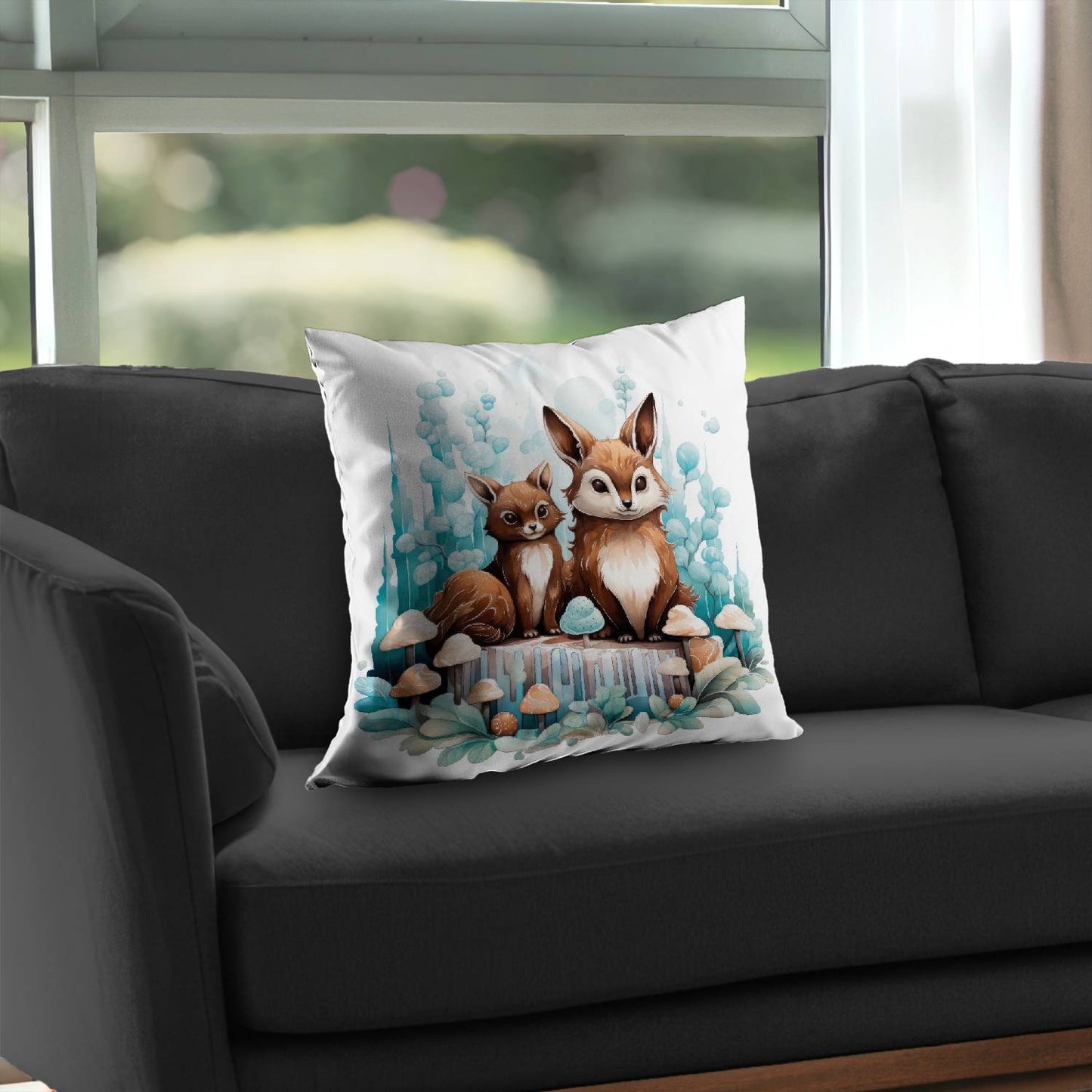 Two pals - Throw Pillow