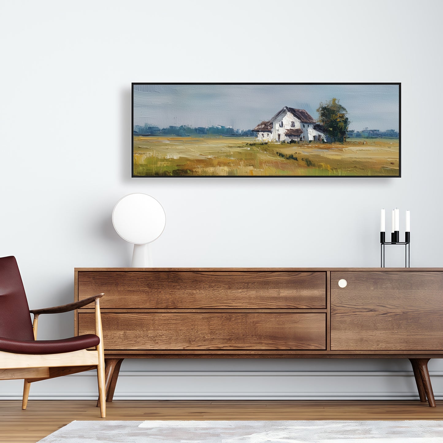 Marsh - 24"x24" Framed canvas