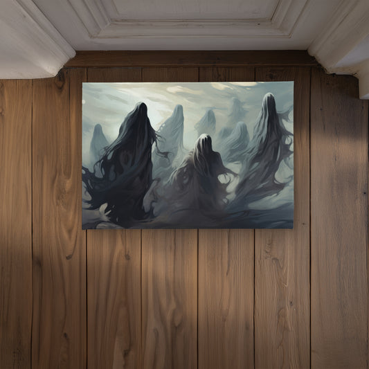 Searching for souls Beige Indoor Outdoor Door Mat | Home Decor