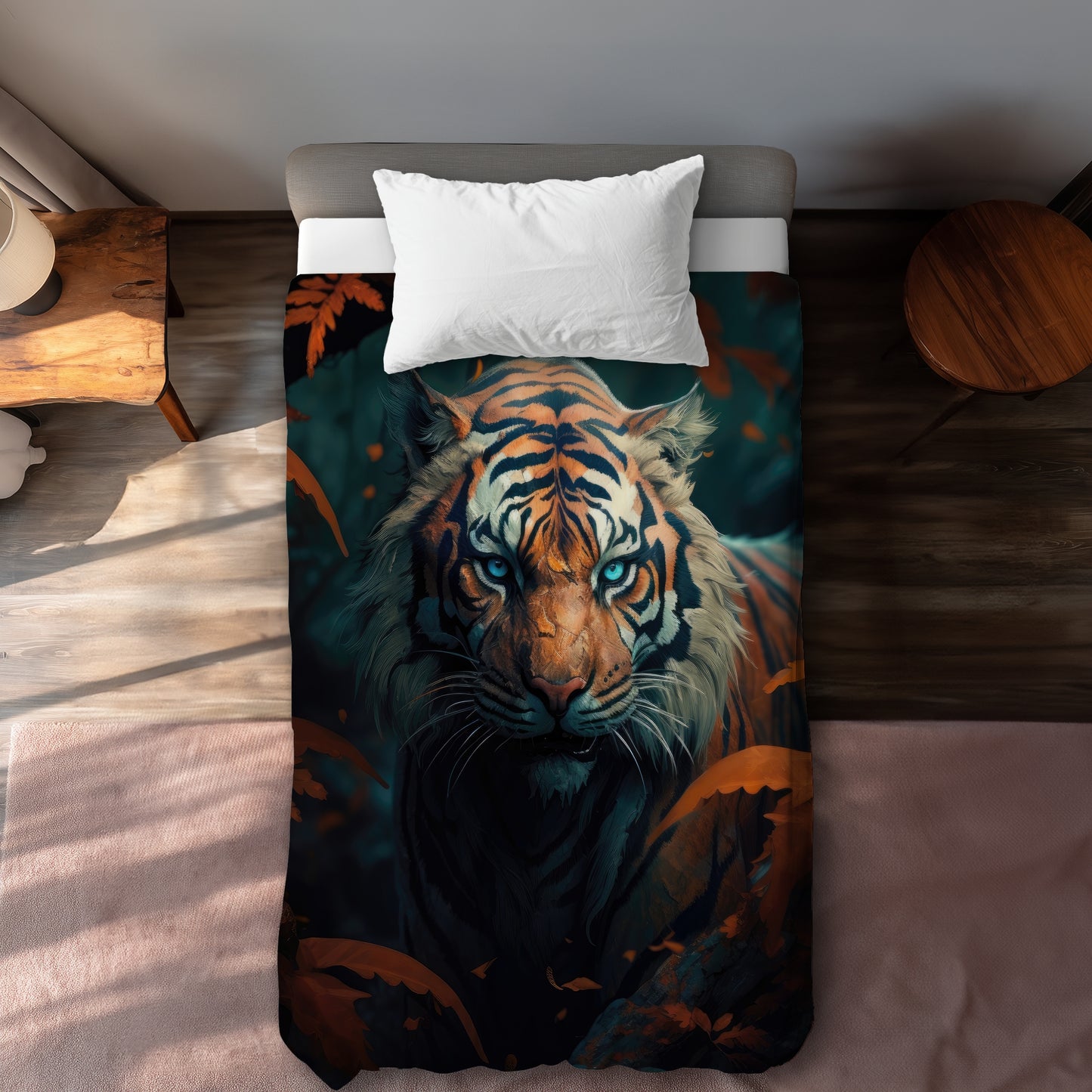 Observed Black Duvet Cover | Stylish Home Decor Essential