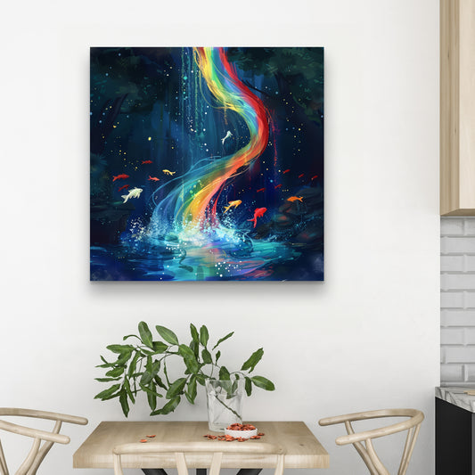 Swirl - 32"x32" Canvas