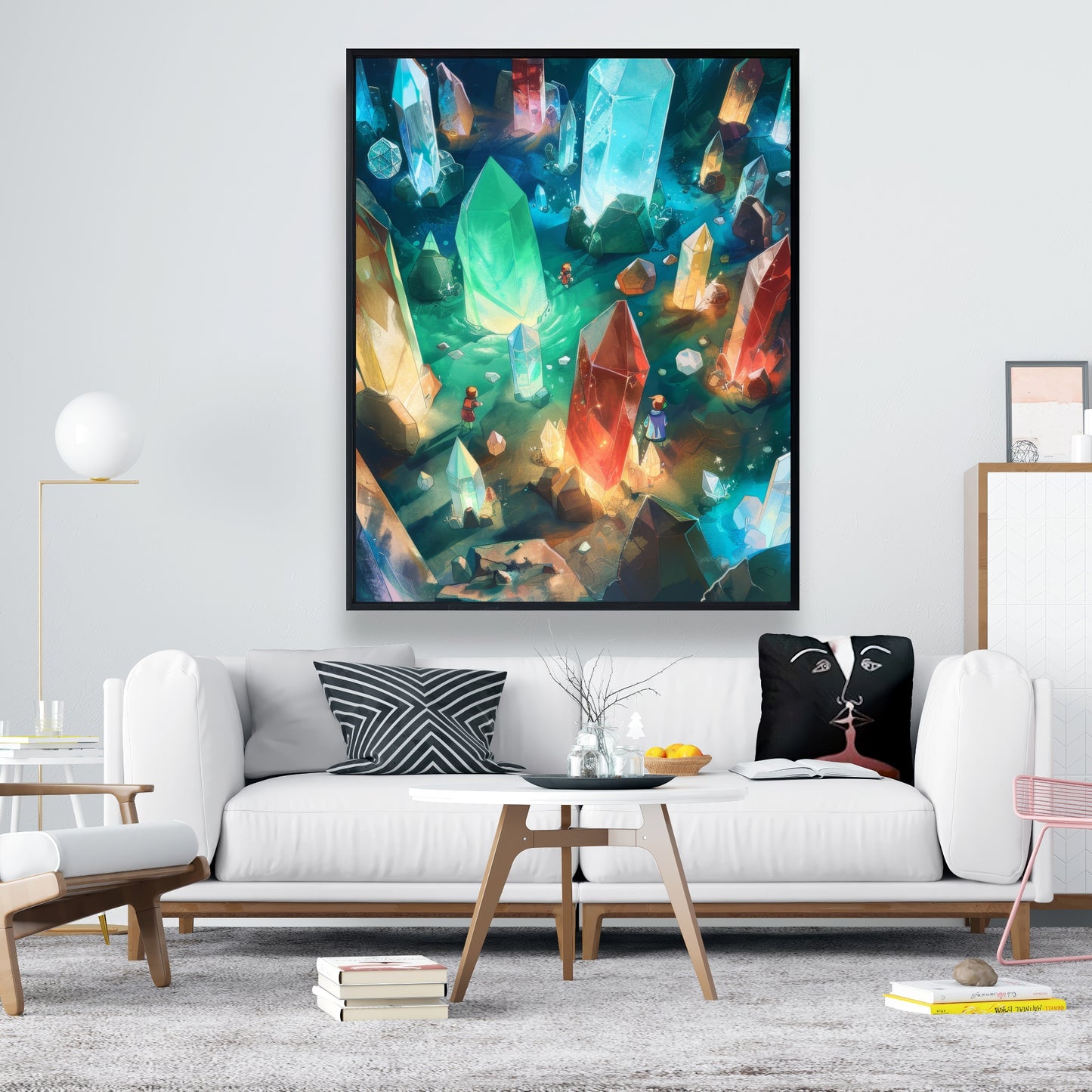 The quest - 36"x36" Framed canvas