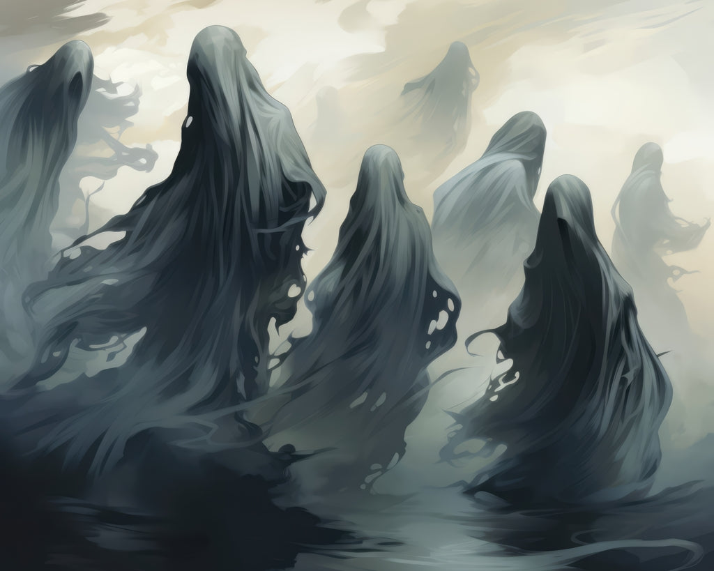Cursed Lands - Black Polyester Placemat for Home Decor