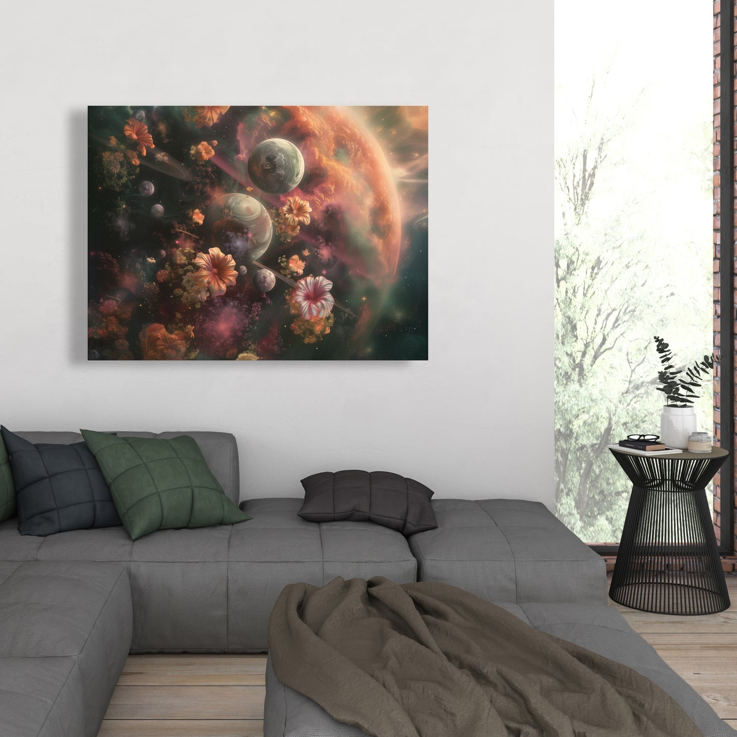 Capturing light - 32"x32" Canvas