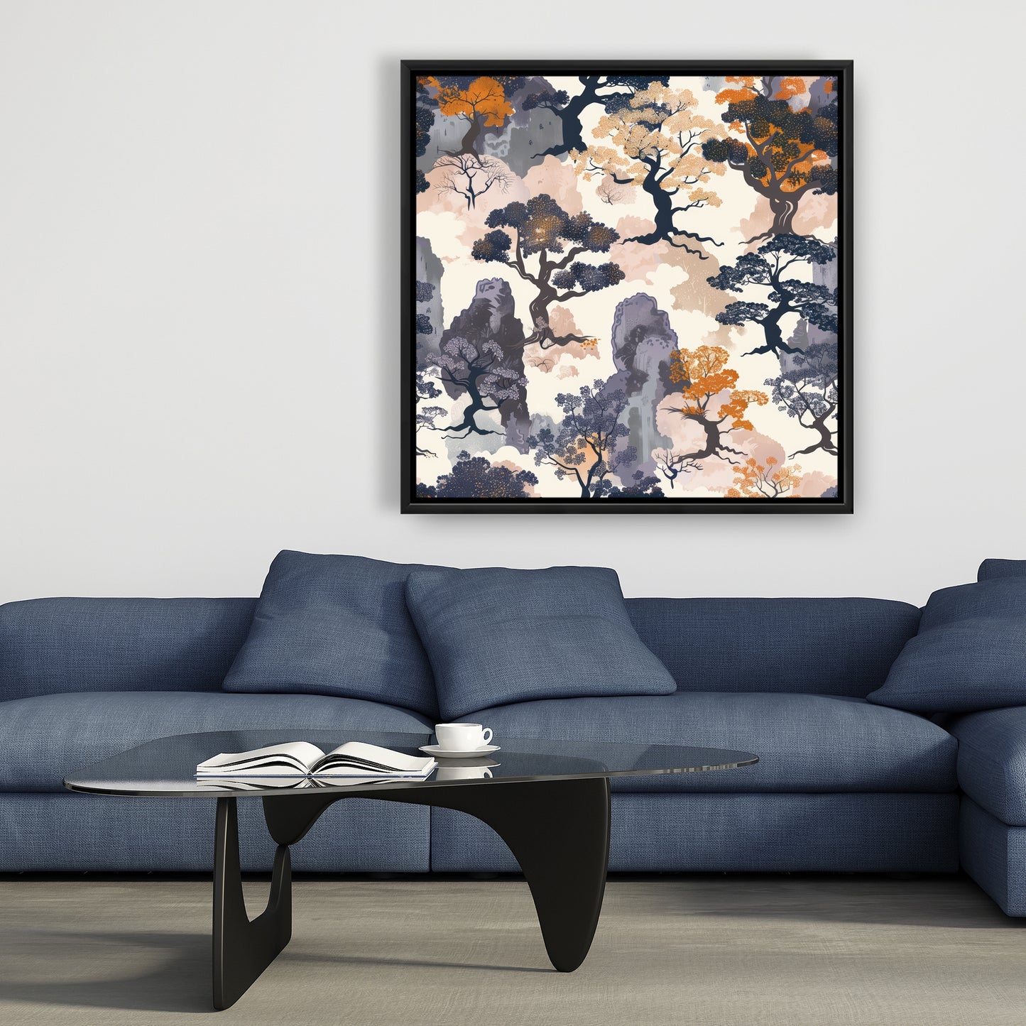 Voidless - Framed Canvas - Print on demand