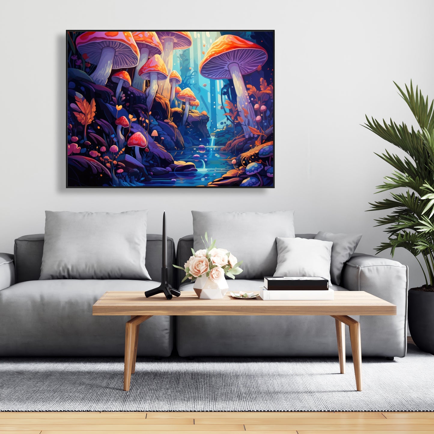 Take a look at that - 36"x36" Framed canvas