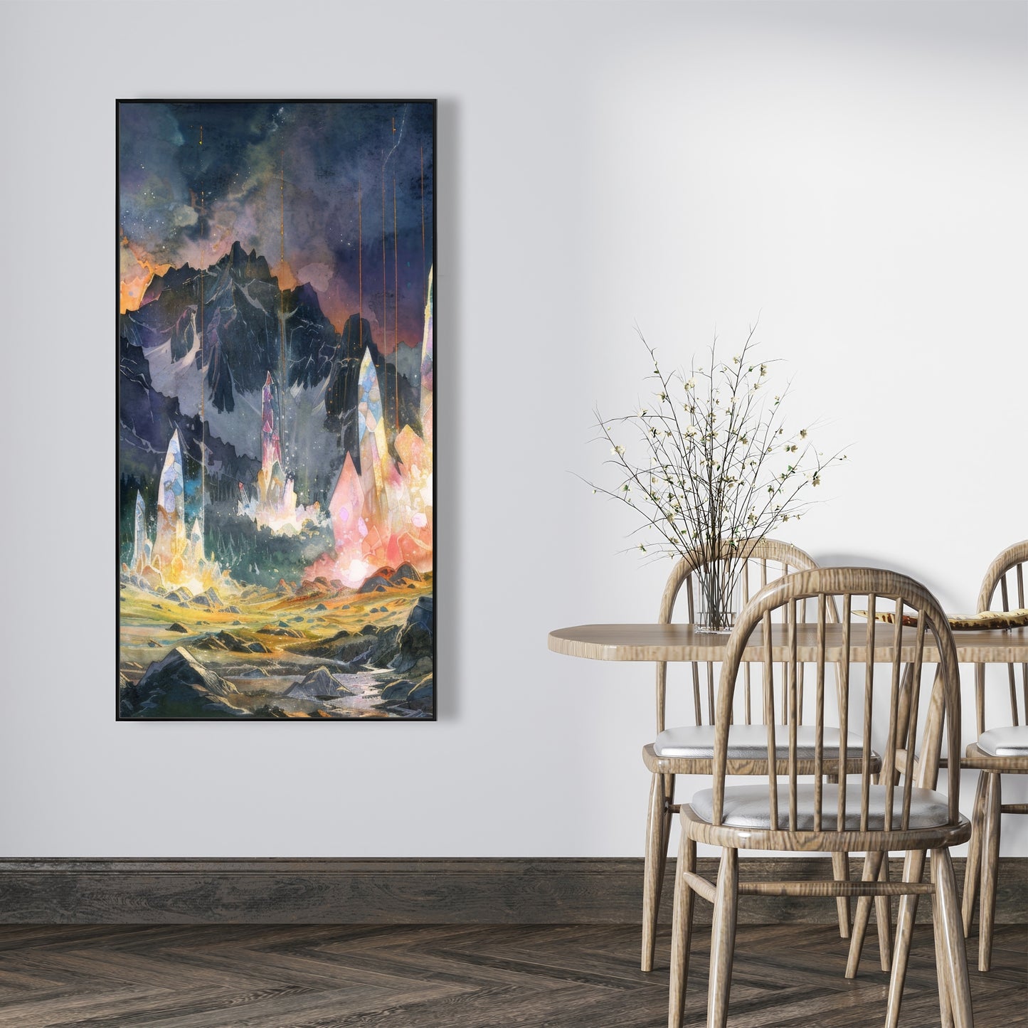 Growing strong - 36"x36" Framed canvas