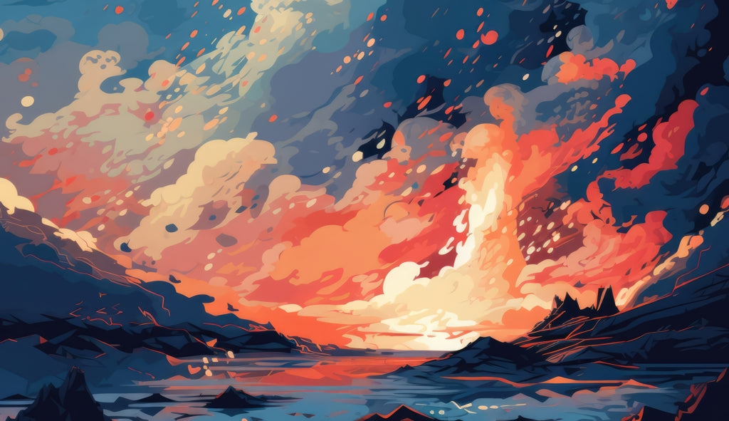 Magma does not wait - Tablecloth