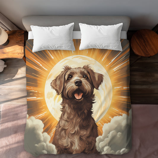 Pupper White Duvet Cover - Stylish Home Decor Essentials