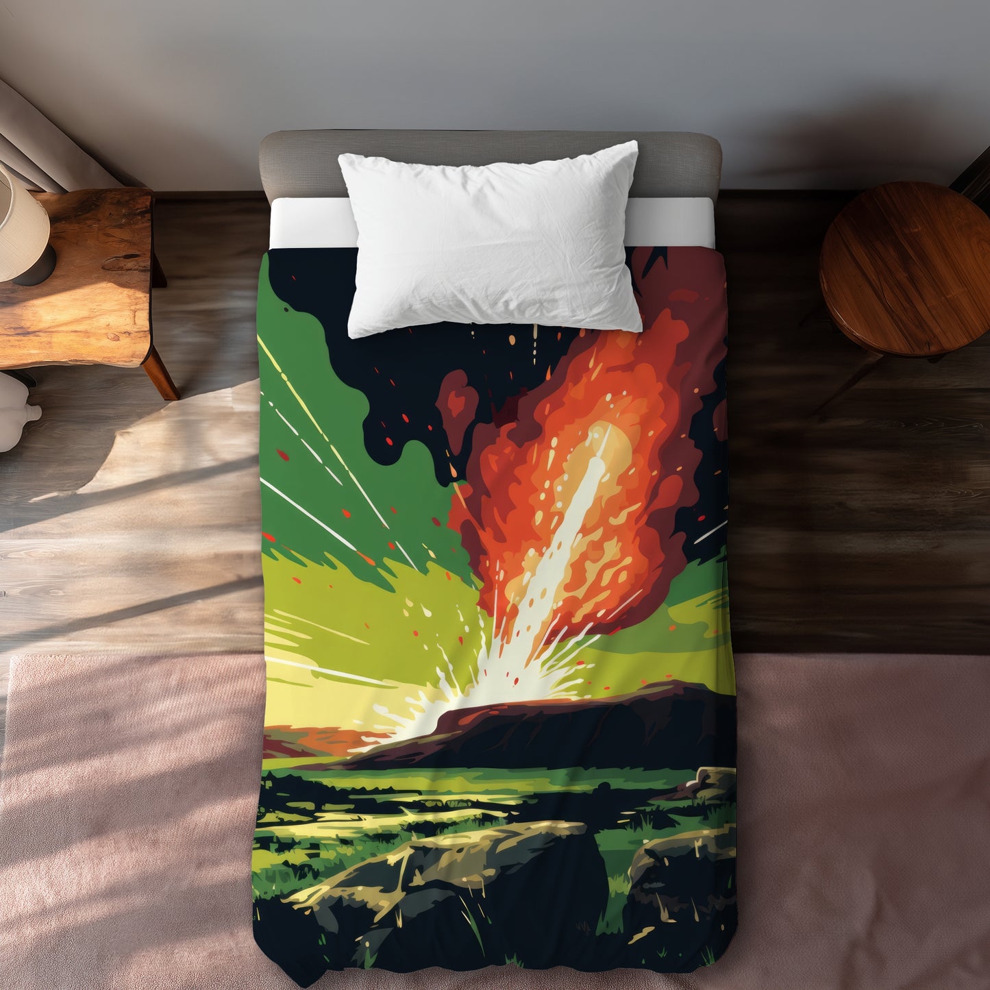 The Crash Black Duvet Cover for Elegant Home Decor | Stylish