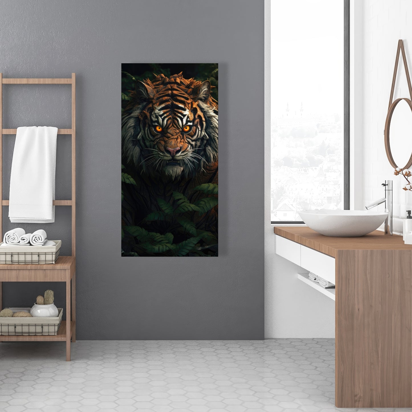 Predator - 32"x32" Canvas