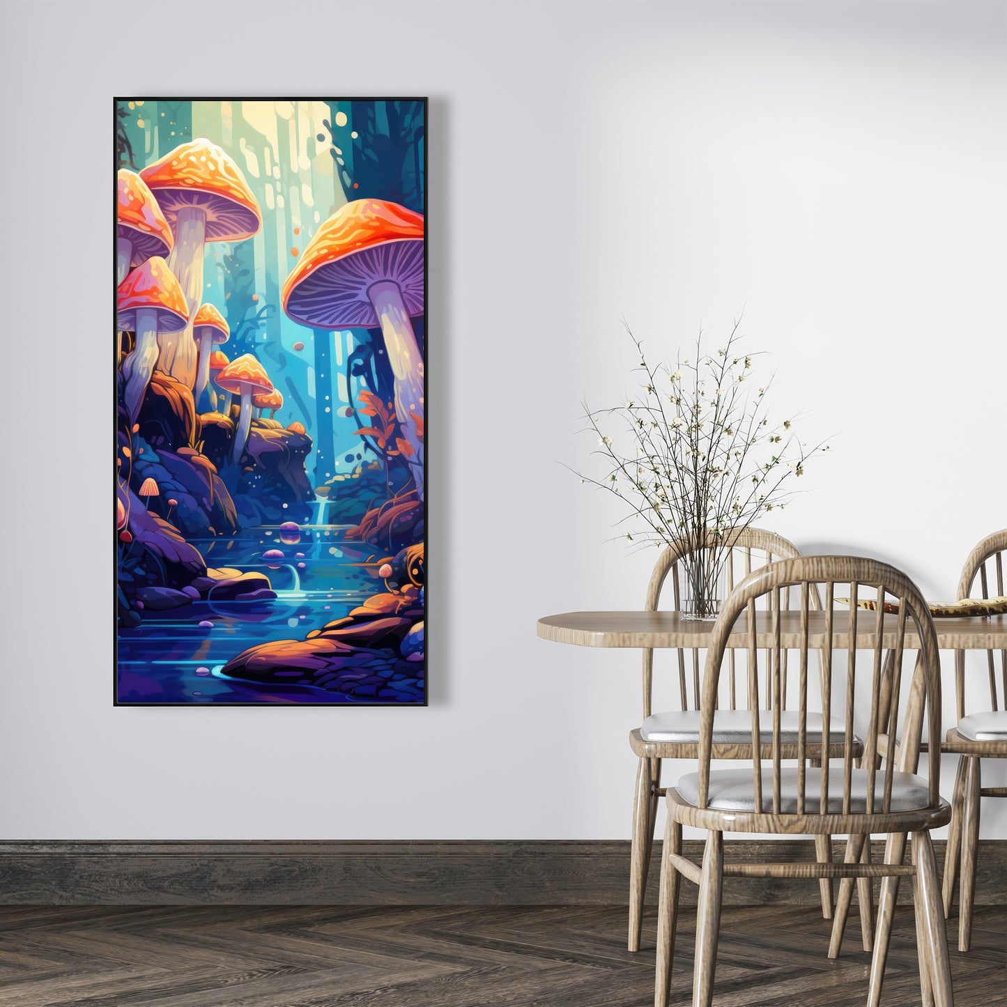 Take a look at that - 36"x36" Framed canvas