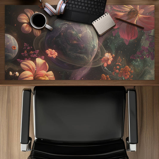 Flower space - Desk Mat