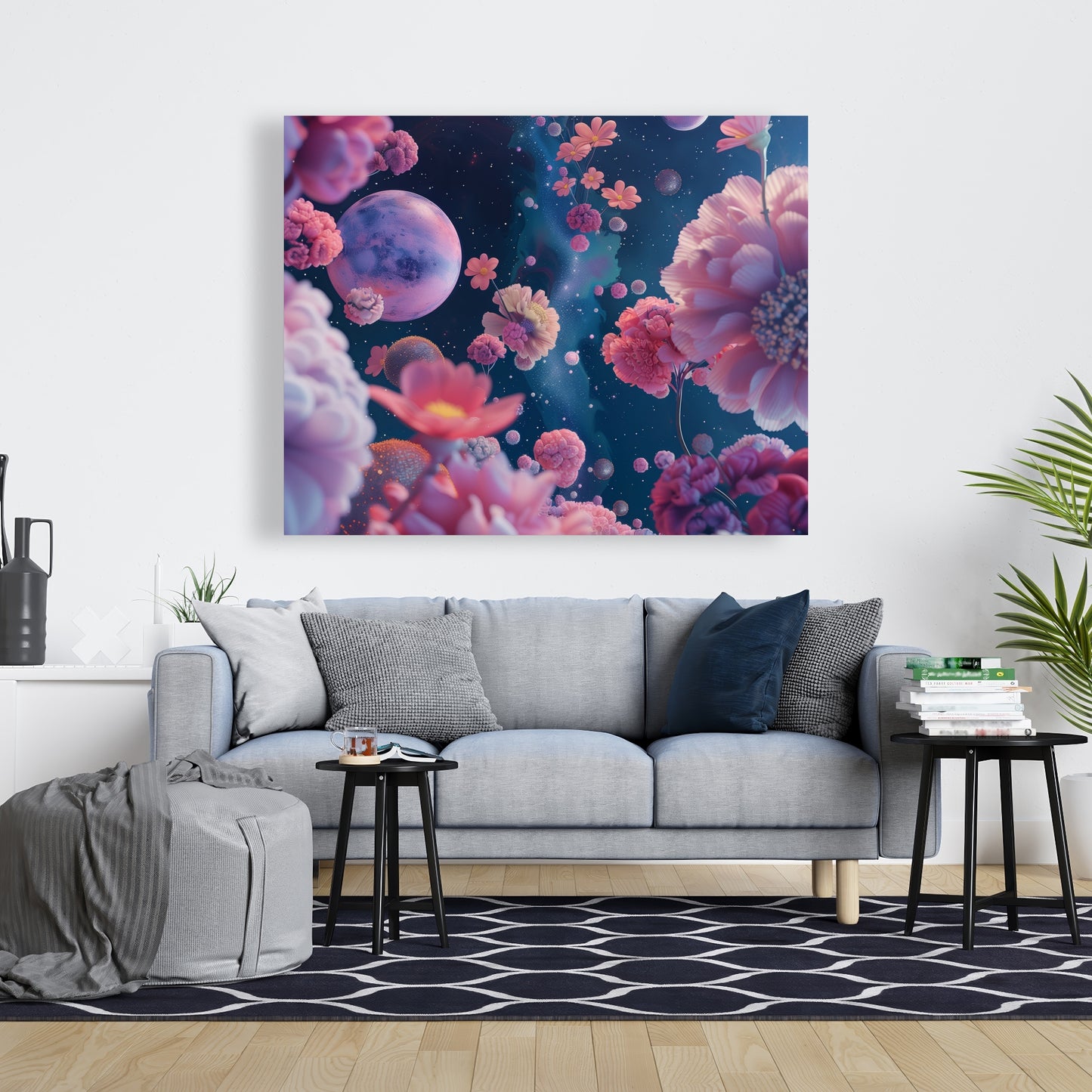 Pink void - 32"x32" Canvas