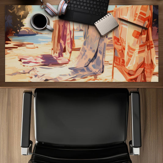 Warm sands - Desk Mat