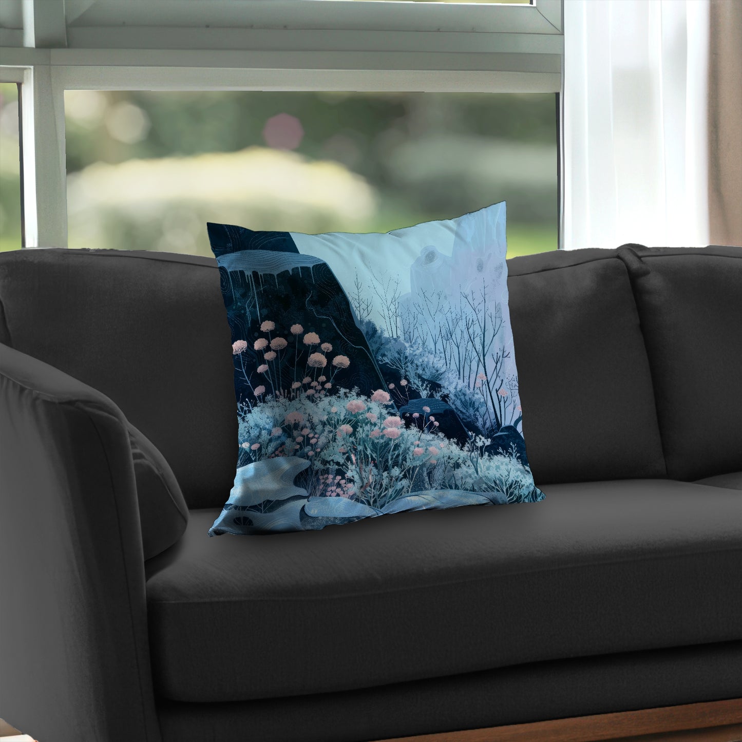 Annual freeze - Throw Pillow