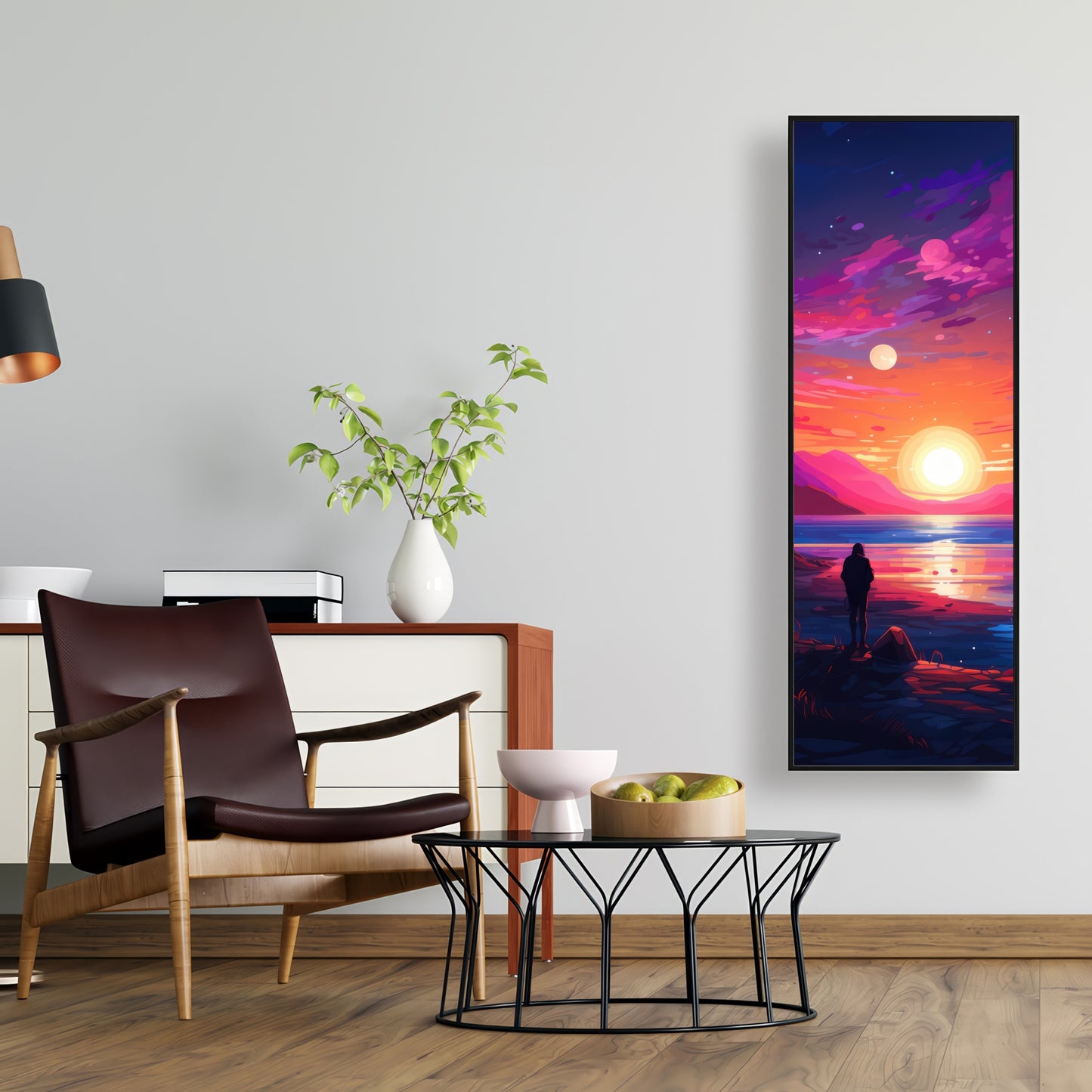 Solitude - 36"x36" Framed canvas