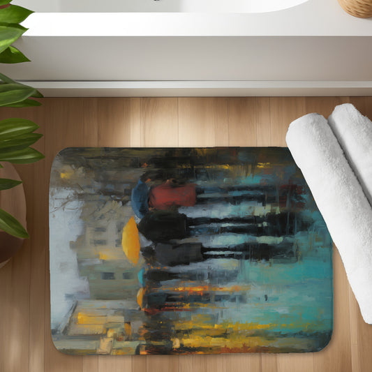 Rainy day - 17"x24" Bath mat