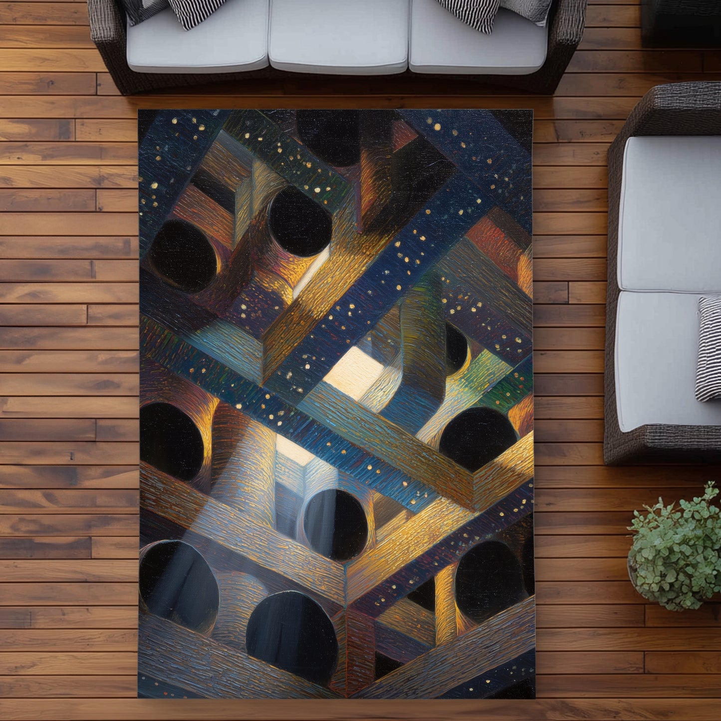 Tapis d'extérieur Pipe Dream - Une solution de décoration élégante pour la maison