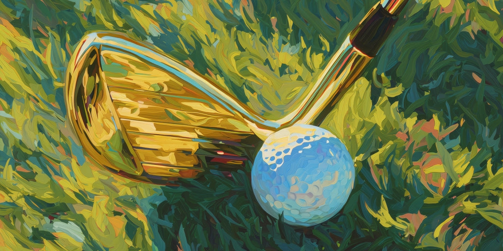 Golden club - Desk Mat