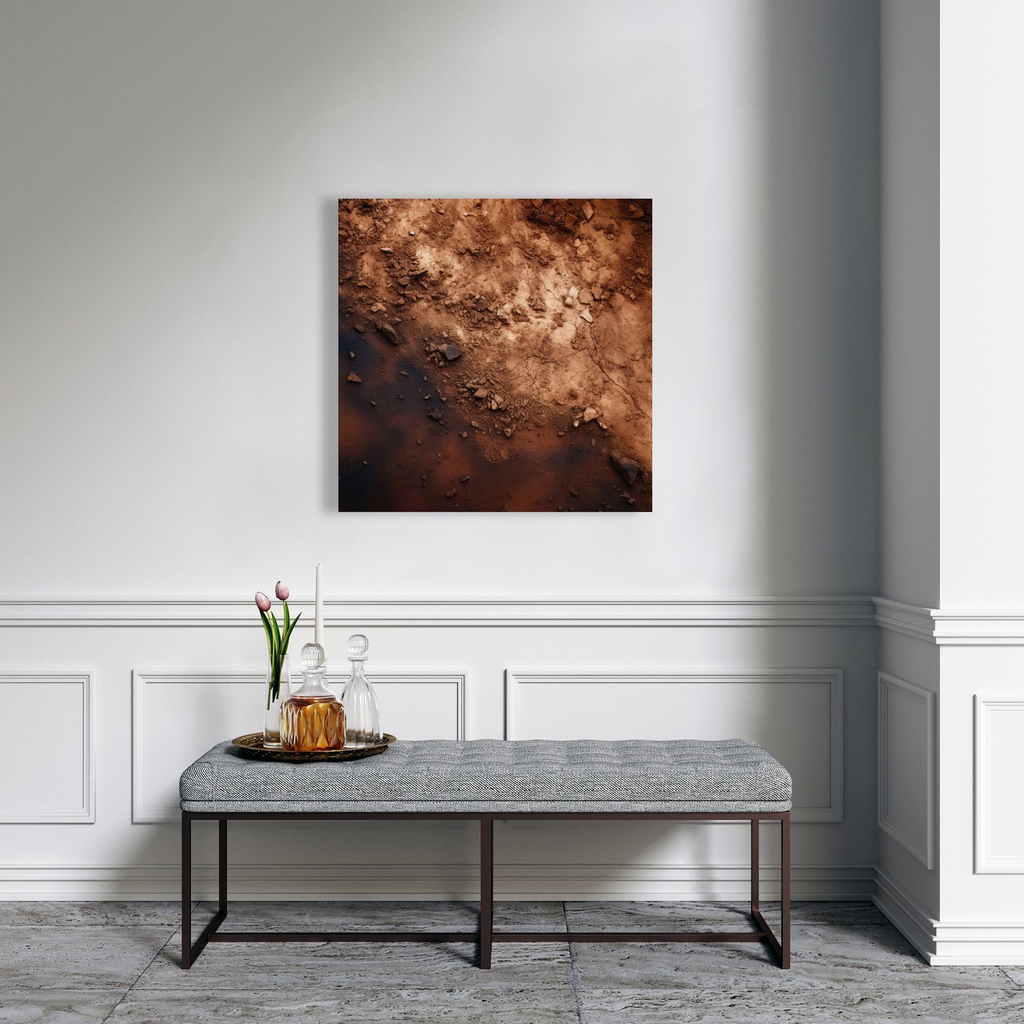 The Dark Patch - Black Canvas Art for Home Decor | Modern Style