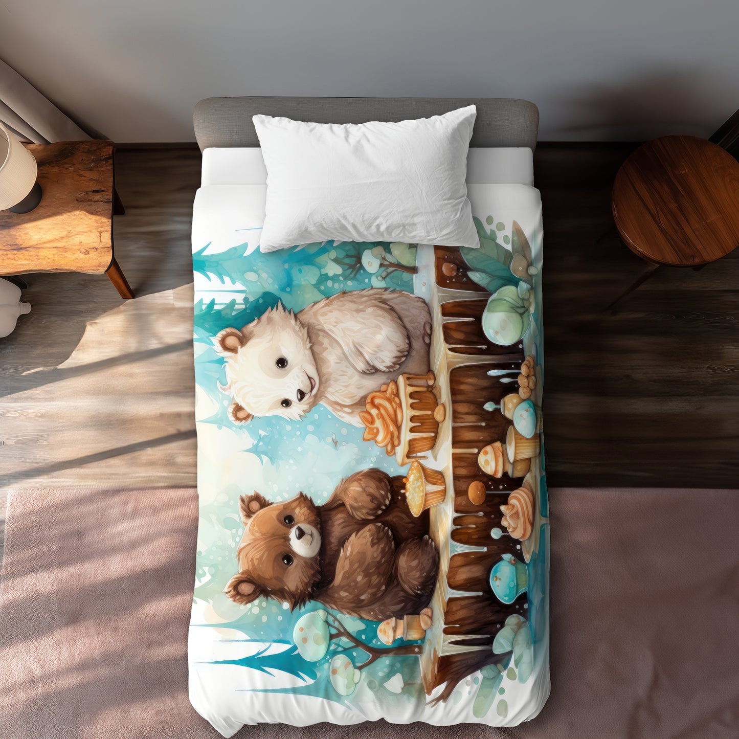 Le dessert - Housse de couette 88"x88"
