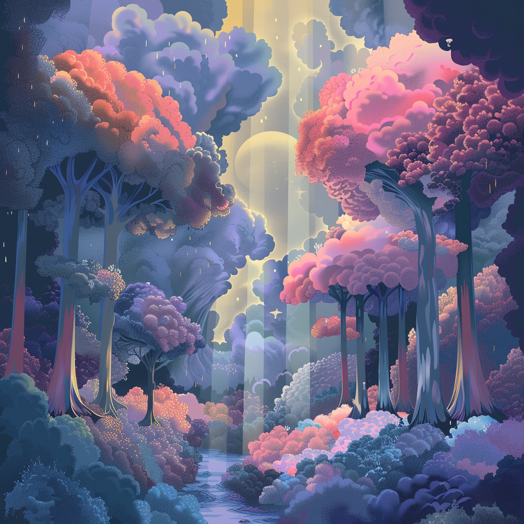 Beams - 36"x36" Framed canvas