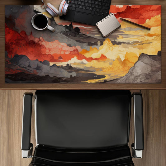 Scolding land - Desk Mat