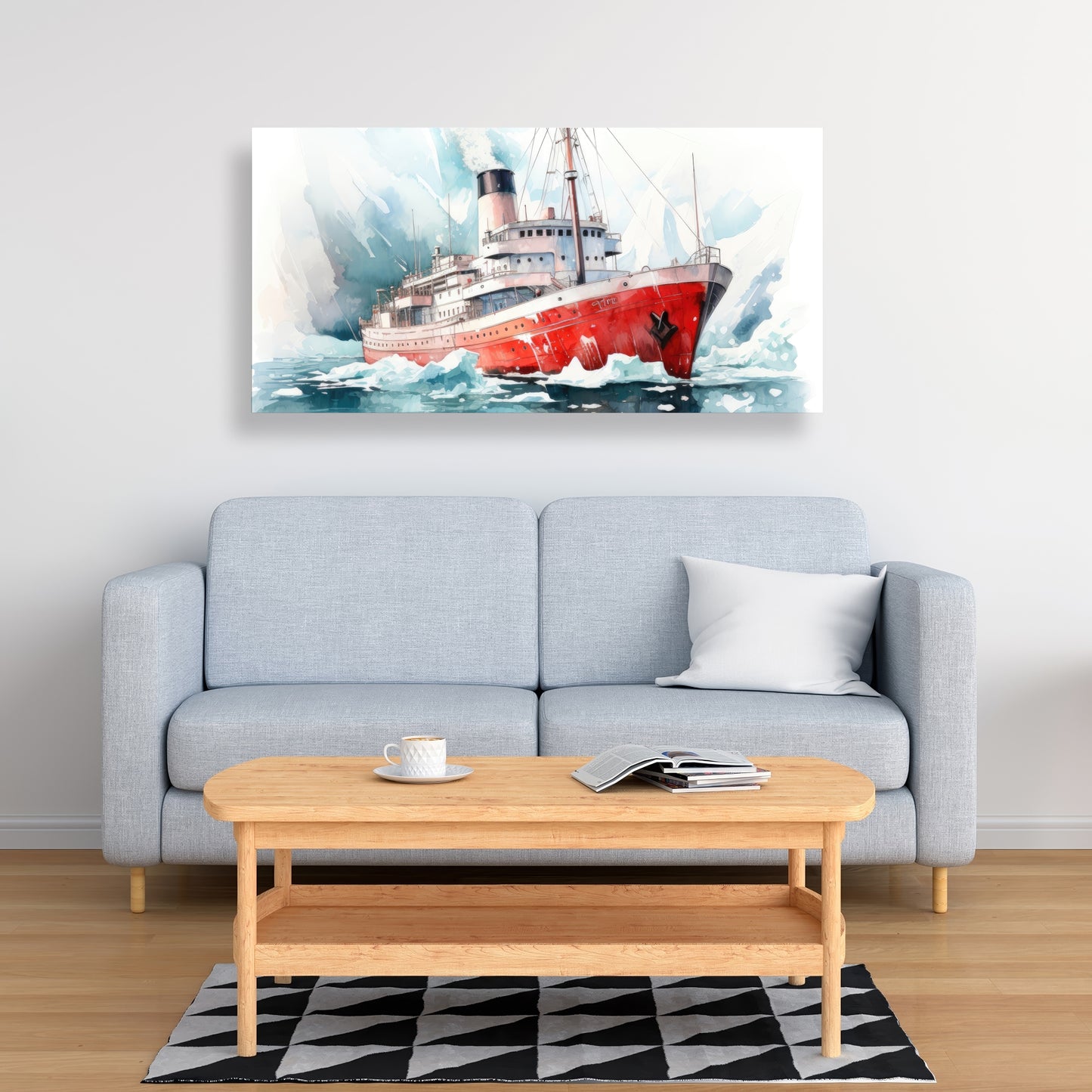 Icebreaker - 32"x32" Canvas