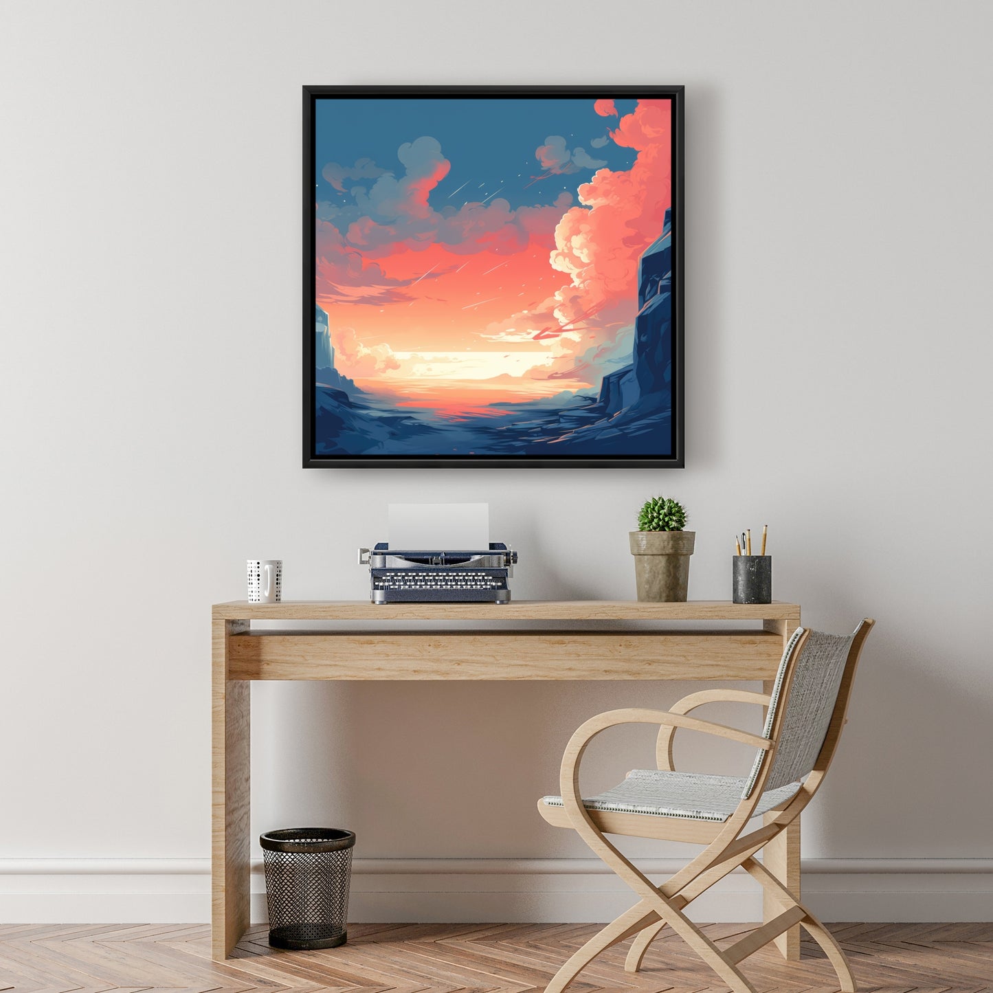 Inspiration - 36"x36" Framed canvas