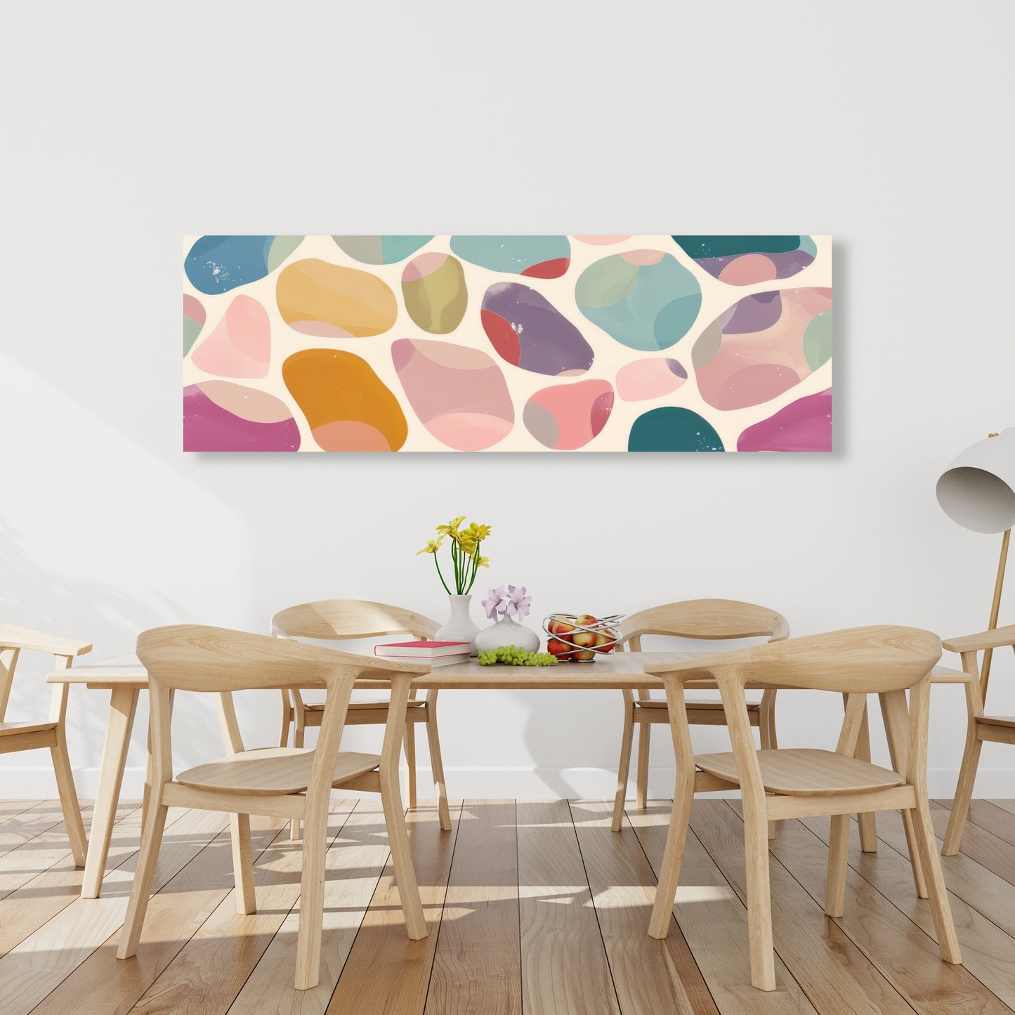 Dots and bops - 32"x32" Canvas