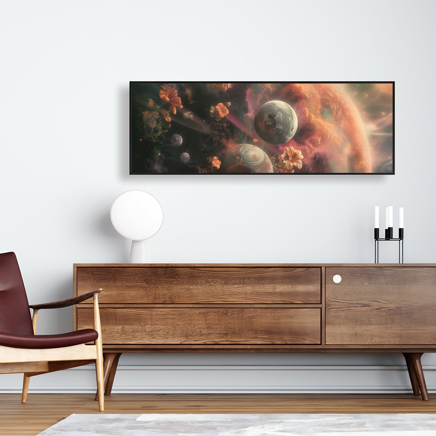 Capturing light - 36"x36" Framed canvas